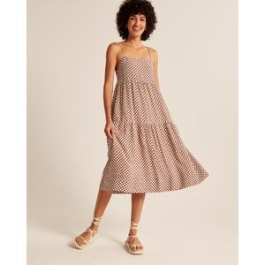Tiered Midi Dress